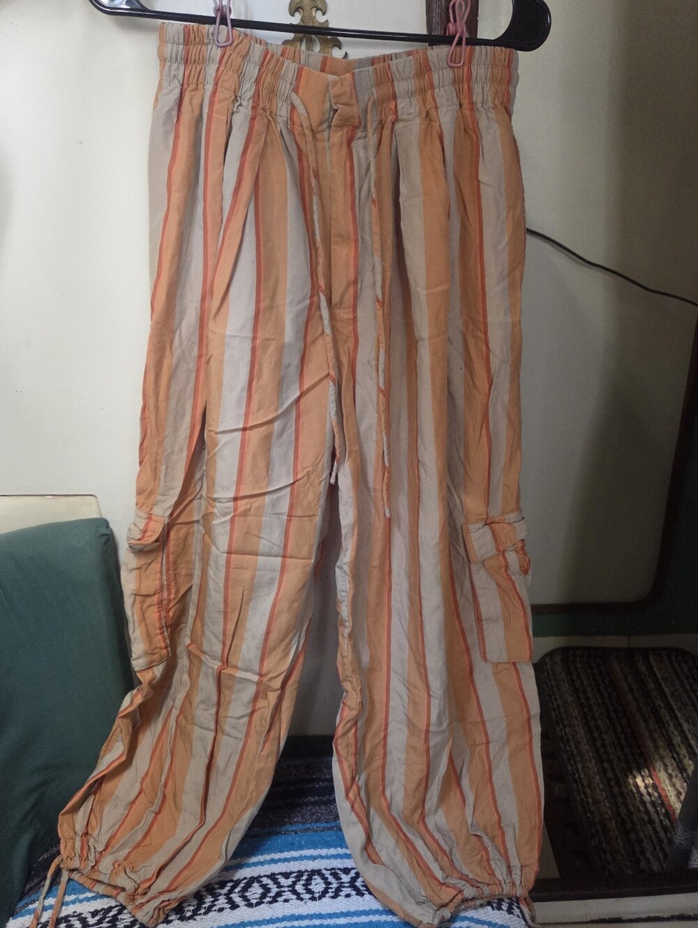 Free People Palash Yarn Dyed Cargo Pants